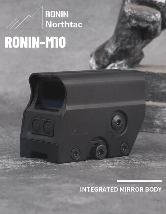 Northtac Ronin M-10 Red Dot Sight – 2 MOA, 38mm, Shake Activation, Waterproof