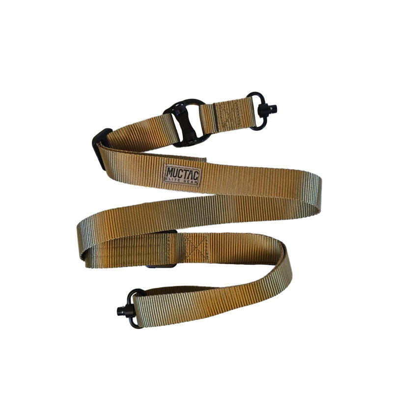 Load image into Gallery viewer, MUCTAC Elite Convertible 2 to 1 Point Rifle Sling QD Swivels 1000D Nylon
