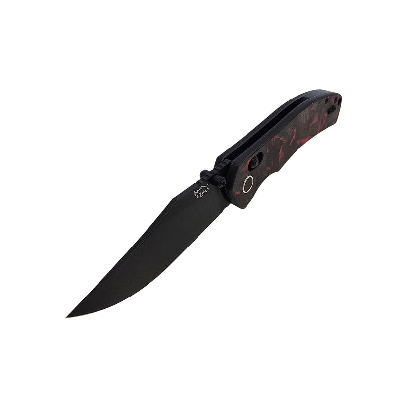 Load image into Gallery viewer, MUCTAC Ember &amp; Smoke Folding Knife – 14C28N Steel, Crossbar Lock, EDC
