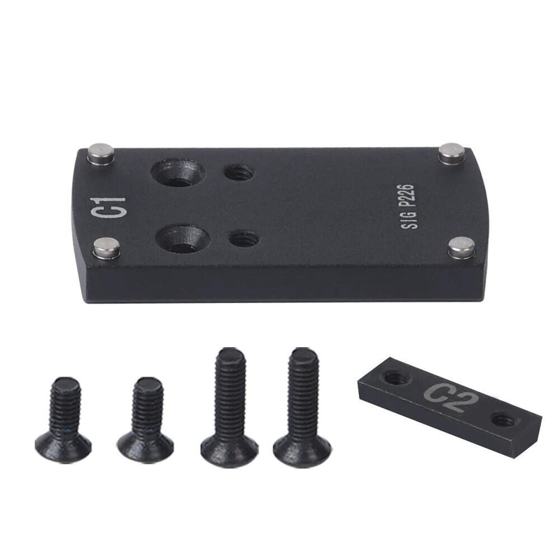 Load image into Gallery viewer, Red Win Pistol Sight Mount Bases - Glk, 1911, Sig, Beretta, Springfield, HK
