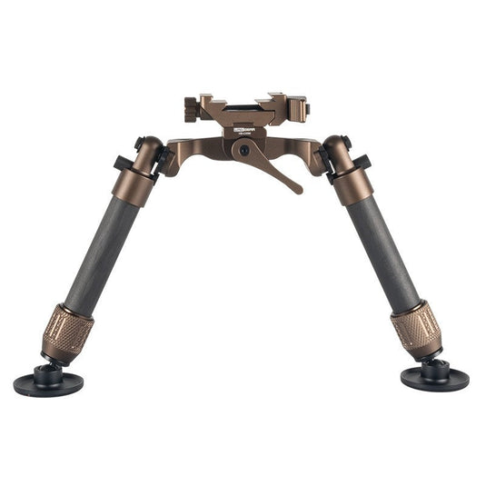 Linkogear HB-C05M Carbon Fiber Bipod Arca Swiss & Picatinny 7–10.1" - Brown