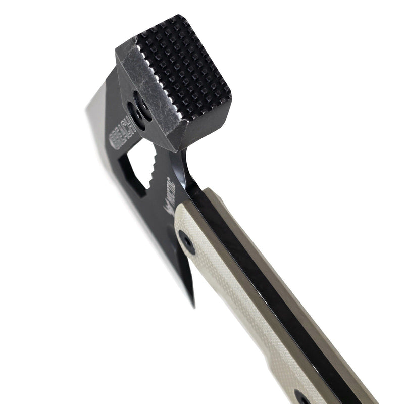 Load image into Gallery viewer, MUCITUP MUCTAC Breach Bushcraft Axe Pry Tool w/ Kydex Sheath
