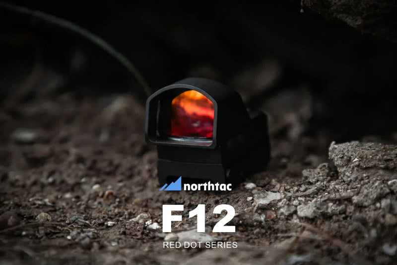 Load image into Gallery viewer, Ronnin F12, 2 MOA Micro Red Dot – RMR Footprint, Shake N’ Wake, IP67
