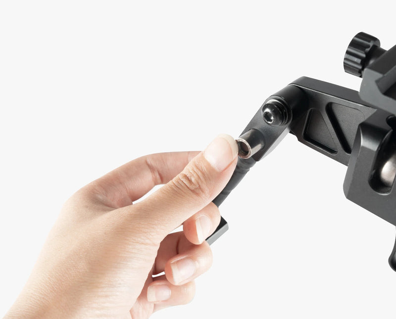 Load image into Gallery viewer, Linkogear HB-C03 Carbon Fiber Bipod Picatinny &amp; ARCA Monoball Fix 26mm Mount
