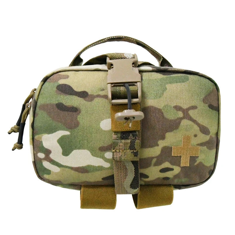 Load image into Gallery viewer, MUCTAC IFAK Rip Away Medical Pouch MOLLE 500D Nylon EMT First Aid Utility Bag
