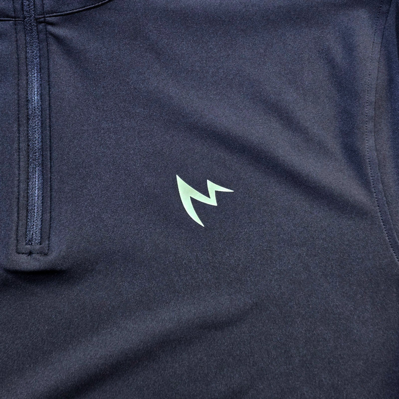 Load image into Gallery viewer, MUCITUP MUCTAC 1/4 Zip Pullover Performance Tactical Quarter Zip Black
