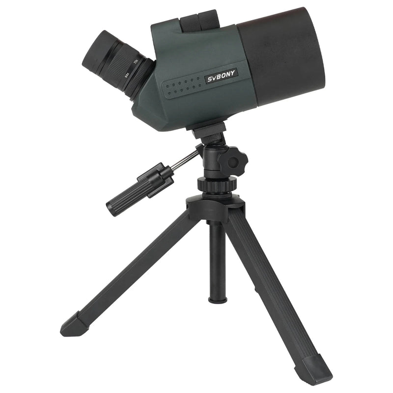 Load image into Gallery viewer, SVBony SV41 Pro Spotting Scope 28-84x80 Angled Zoom HD Optic w/ Tripod Mount
