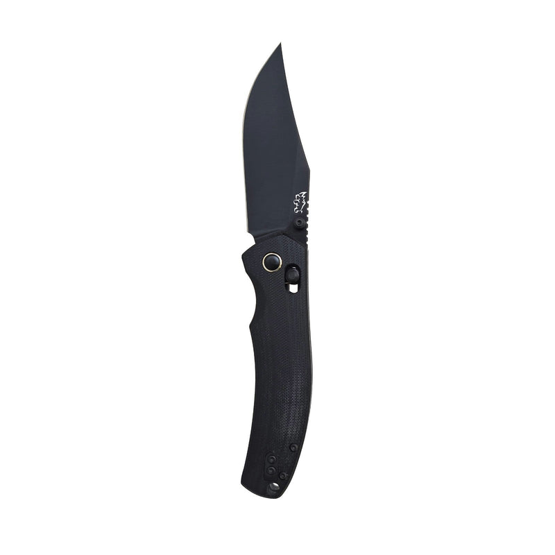 Load image into Gallery viewer, MUCTAC Ember &amp; Smoke Folding Knife – 14C28N Steel, Crossbar Lock, EDC
