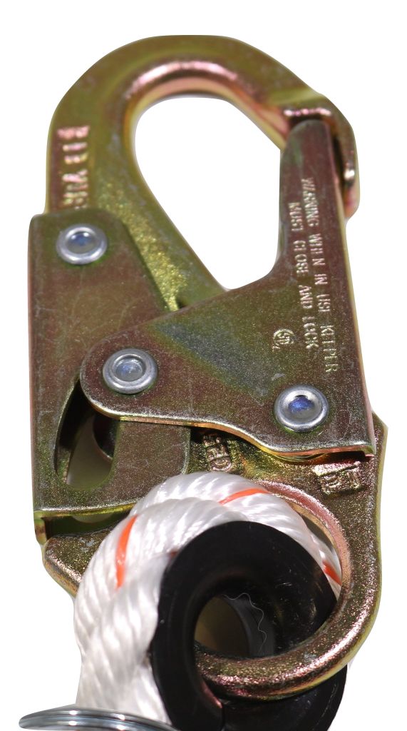 5/8" x 50 Ft Lifeline w/Double Locking Hook | 96805