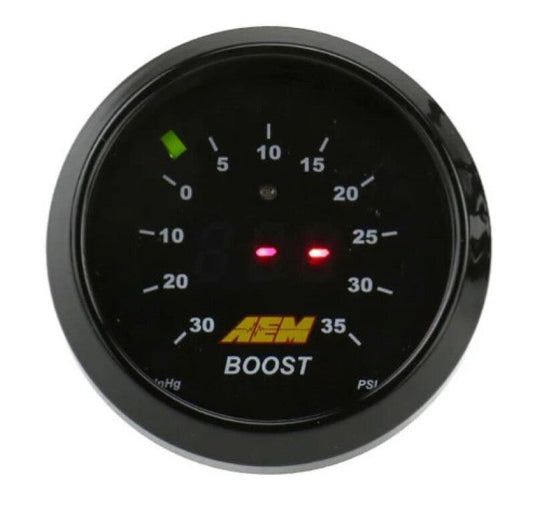 AEM Electronics 52mm Digital Boost Gauge 35 PSI