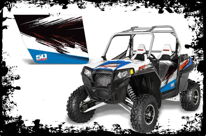 Load image into Gallery viewer, RZR Voodoo Blue sticker kit
