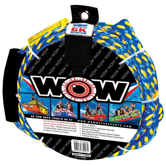 WOW Watersports 6K 60' Tow Rope