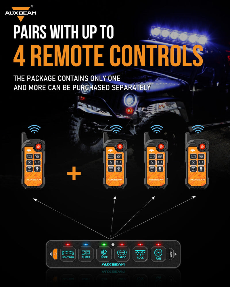 Load image into Gallery viewer, 6 Gang Wireless Remote Control Only for AS-600 Switch Panel
