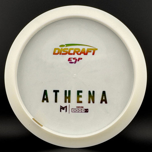 White ESP Athena - Bottom Stamp - Dyer’s Delight