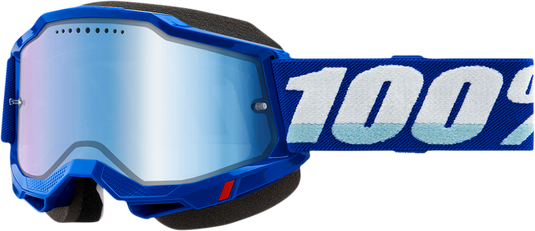 100% Accuri 2 Snow Goggles - Blue - Blue Mirror 50022-00002