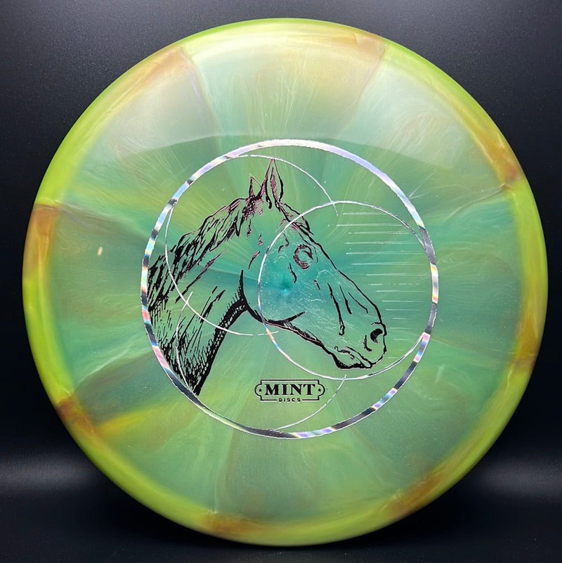 Load image into Gallery viewer, Sublime Swirl Mustang - "UV X-Ray" by ZAM - UV Reactive Foil
