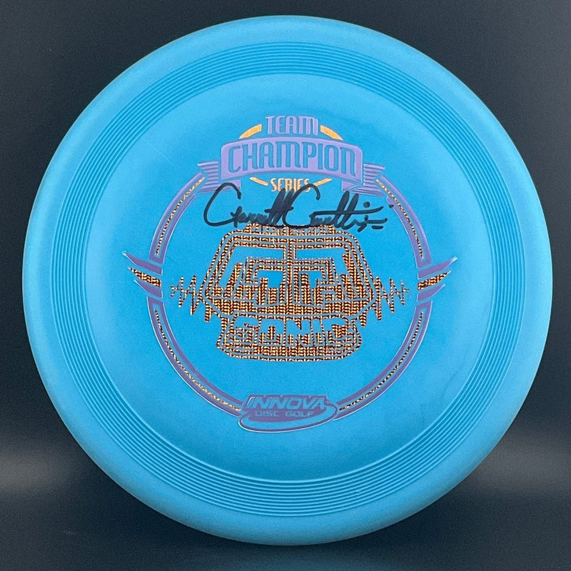 Load image into Gallery viewer, DX Sonic *Signed* - 2018 Garrett Gurthie Team Champion Series - HeroDiscUSA
