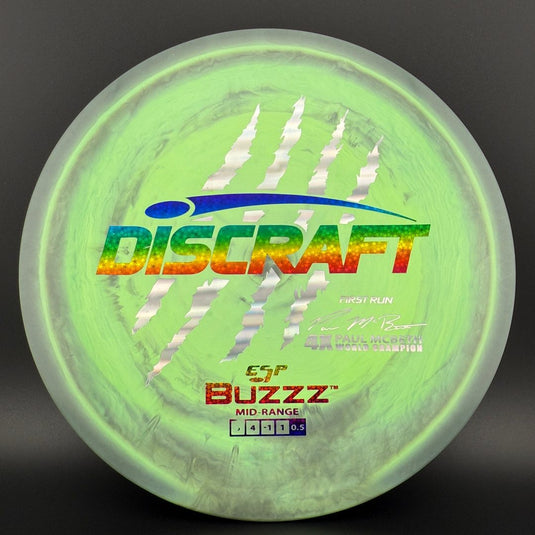 Swirly ESP Buzzz (First Run) - Paul McBeth 4x Claws - Acid Smoke