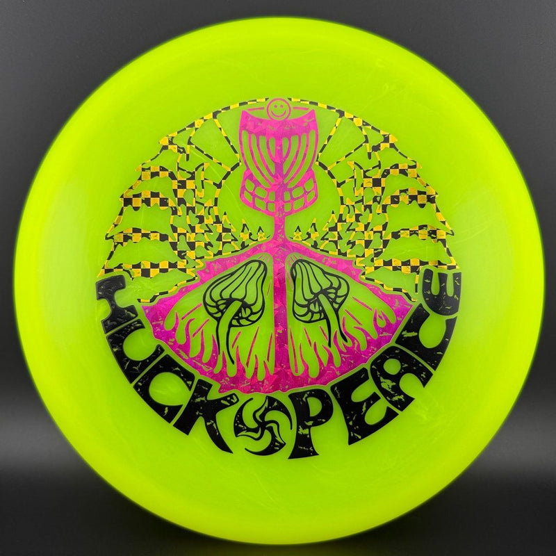 Load image into Gallery viewer, Soft Neo Spore - Huk Lab Peace Triple Foil Stamp
