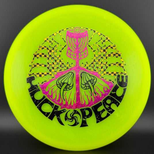 Soft Neo Spore - Huk Lab Peace Triple Foil Stamp