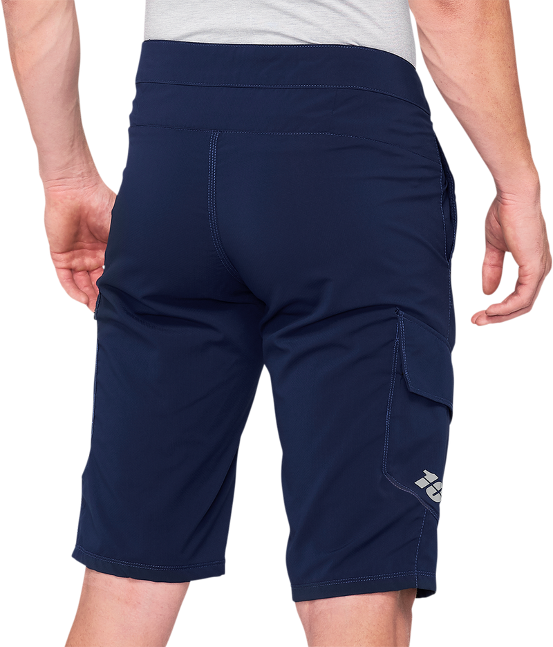 Load image into Gallery viewer, 100% Ridecamp Shorts - Navy - US 38 40029-00026
