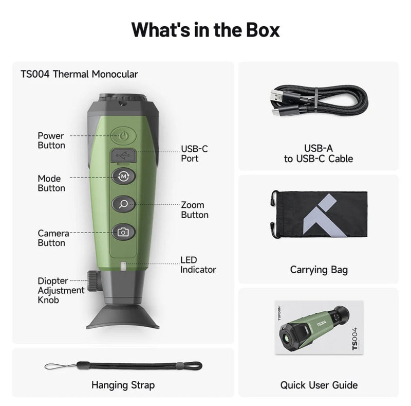 Load image into Gallery viewer, Olight TS004 Thermal Imager 256x192 Handheld Infrared Night Vision Scope
