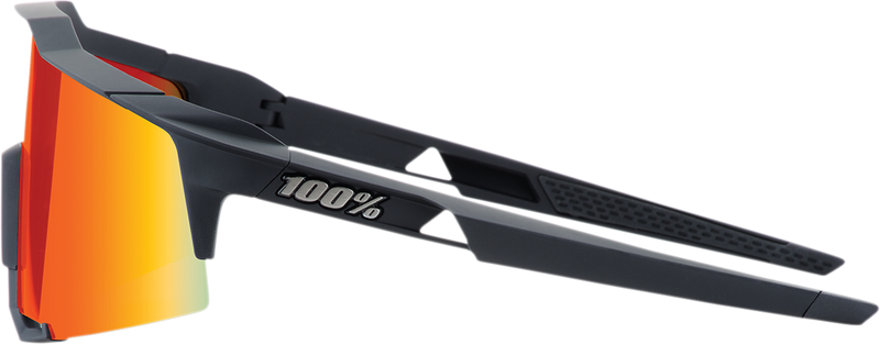 Load image into Gallery viewer, 100% Speedcraft Sunglasses - Black - Red Mirror 60007-00008
