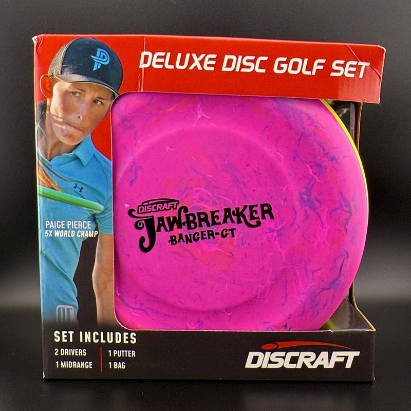 Load image into Gallery viewer, Deluxe Disc Golf Set - 4 Discs &amp; Bag
