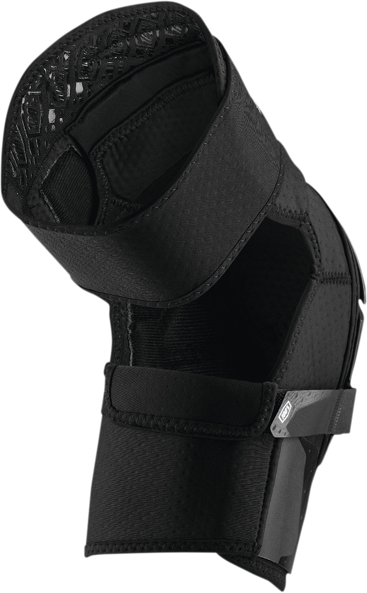 Load image into Gallery viewer, 100% Fortis Knee Guards - Black - L/XL 70007-00002
