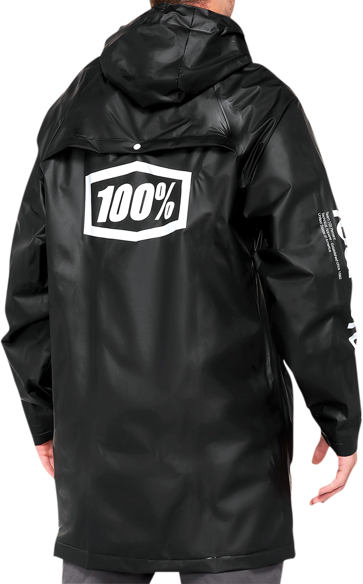 Load image into Gallery viewer, 100% Torrent Raincoat - Black - Small 20040-00000
