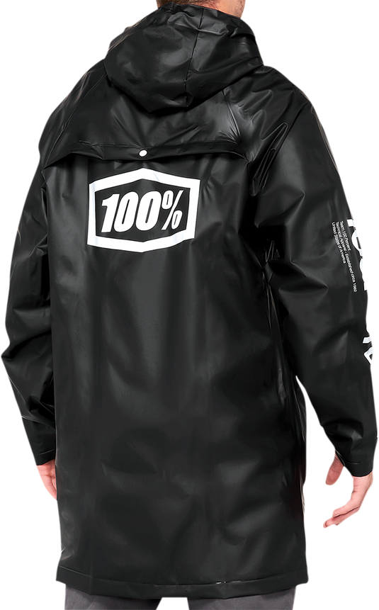 100% Torrent Raincoat - Black - 2X 20040-00004