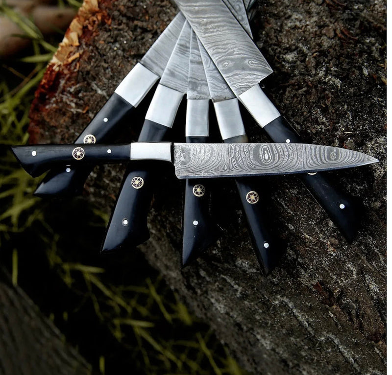 Load image into Gallery viewer, Here’s a fresh, seasonal rewrite with trending culinary keywords, SEO focus, and updated flow:  🔪 Product Title: Knife Sets for Kitchen – 13" Handmade Damascus Steel Chef Knife with Epoxy Resin Handle &amp; Leather Sheath
