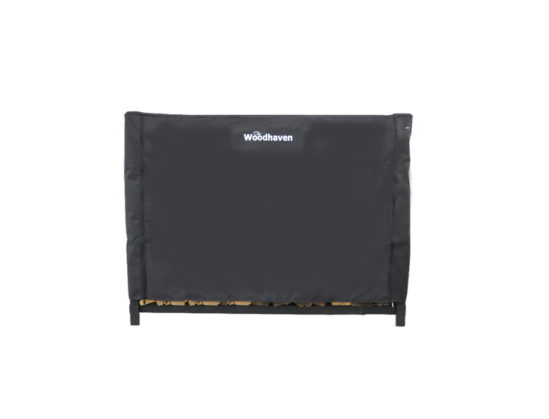 Load image into Gallery viewer, Full Firewood Rack Cover with Zipper   USA Made  Woodhaven

