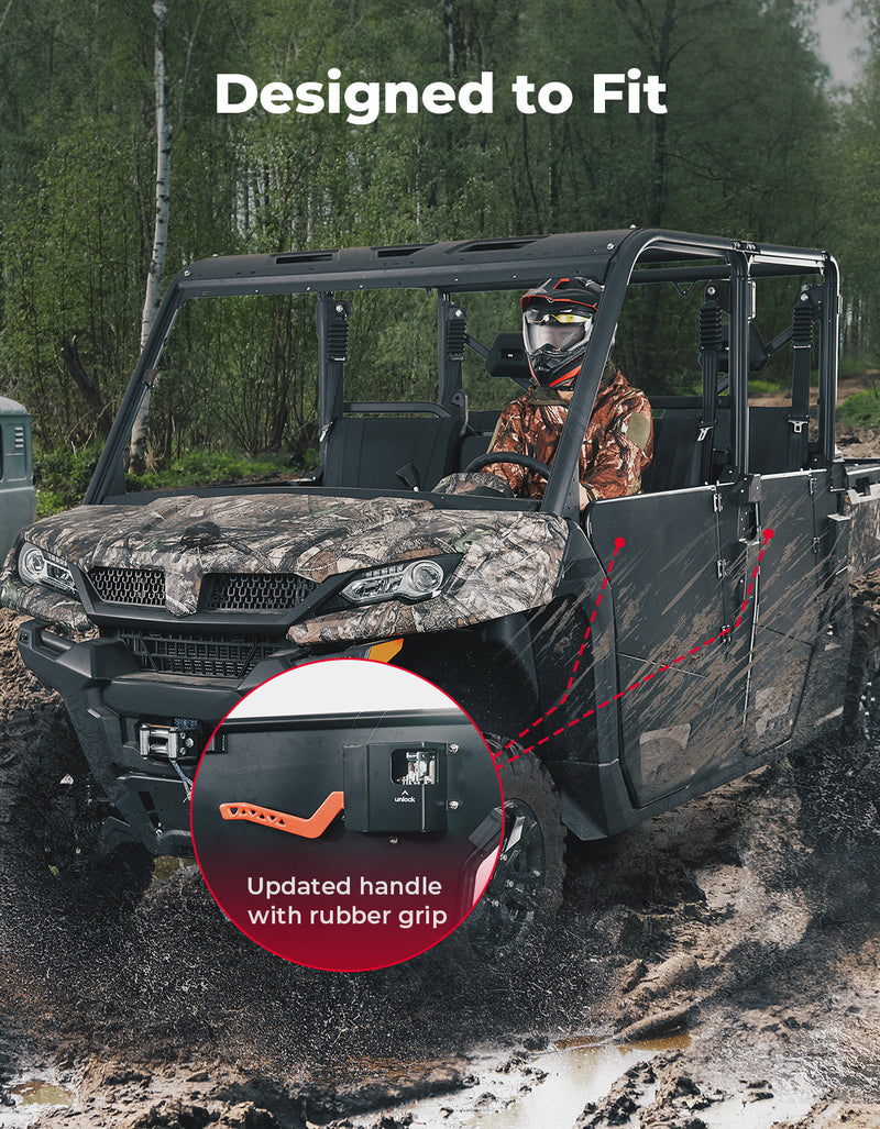 Load image into Gallery viewer, Aluminum 4pcs Half Doors for CFMOTO Uforce 1000XL 2022-2025
