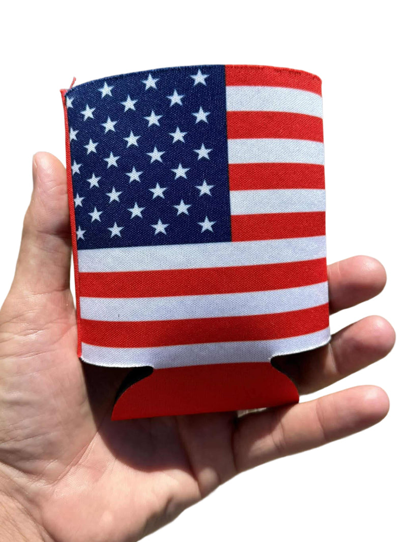 Load image into Gallery viewer, Middle Fingers 12oz Koozie Americana
