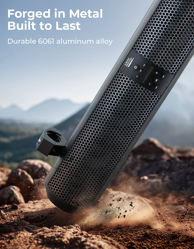 Load image into Gallery viewer, RGB UTV Soundbar, 28" SXS Speaker for Can Am Maverick X3/ RZR w/ 1.56"- 2.25" Roll Bar
