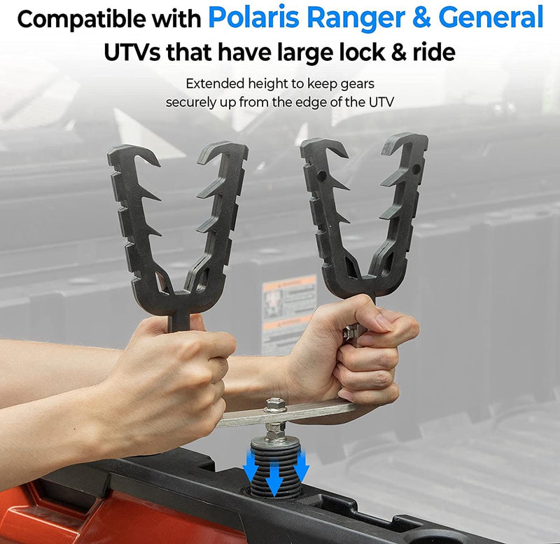Load image into Gallery viewer, UTV Gun Mount, Tool Rack Fit Polaris Ranger &amp; General
