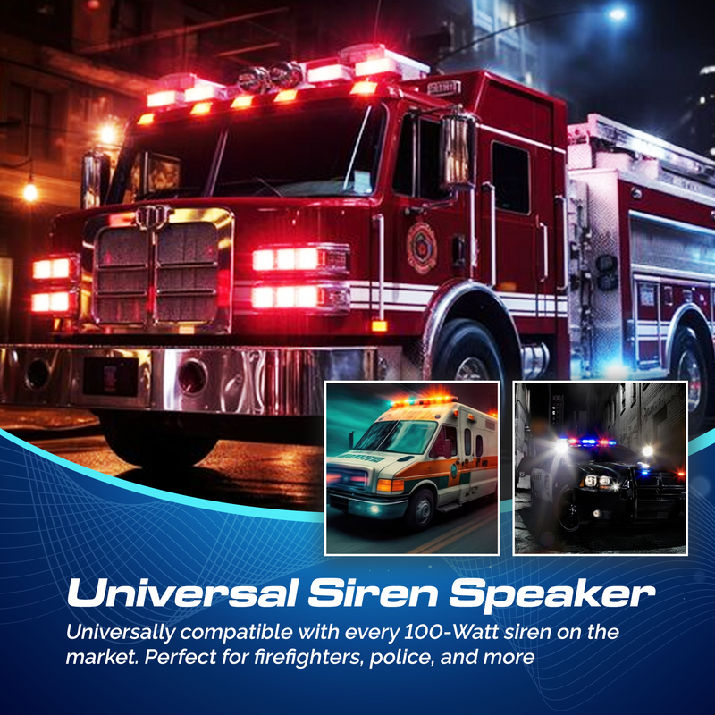 Load image into Gallery viewer, UBL 100W Large Siren Speaker
