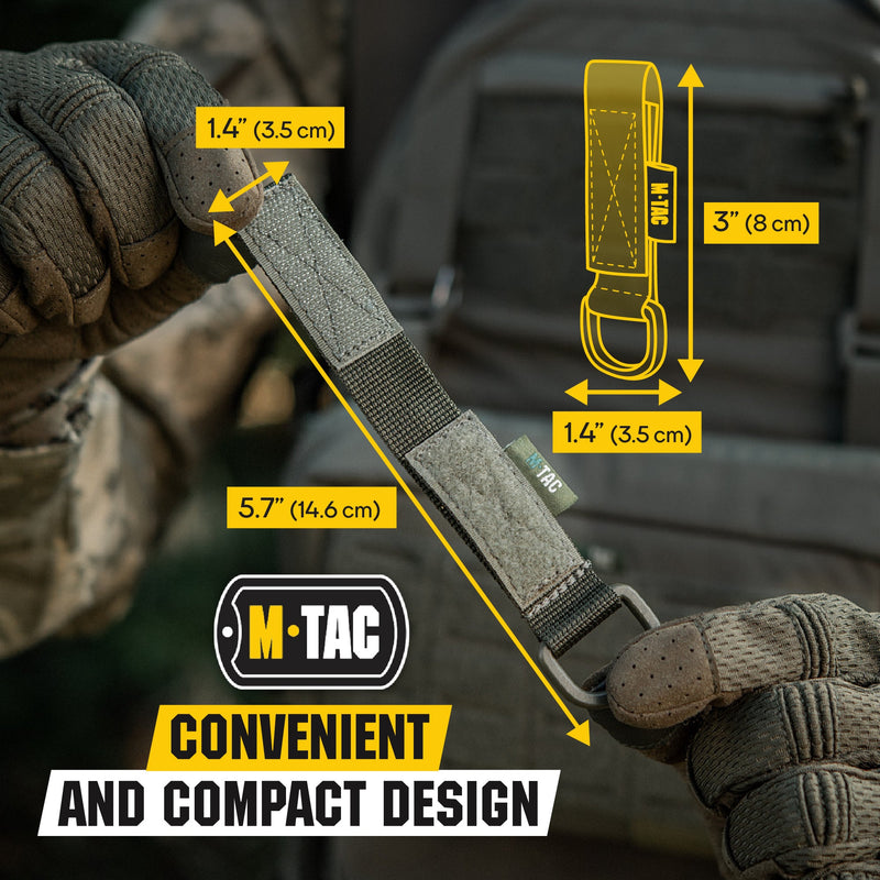 Load image into Gallery viewer, M-Tac Key Holder for Belt with D-Ring Key Clip
