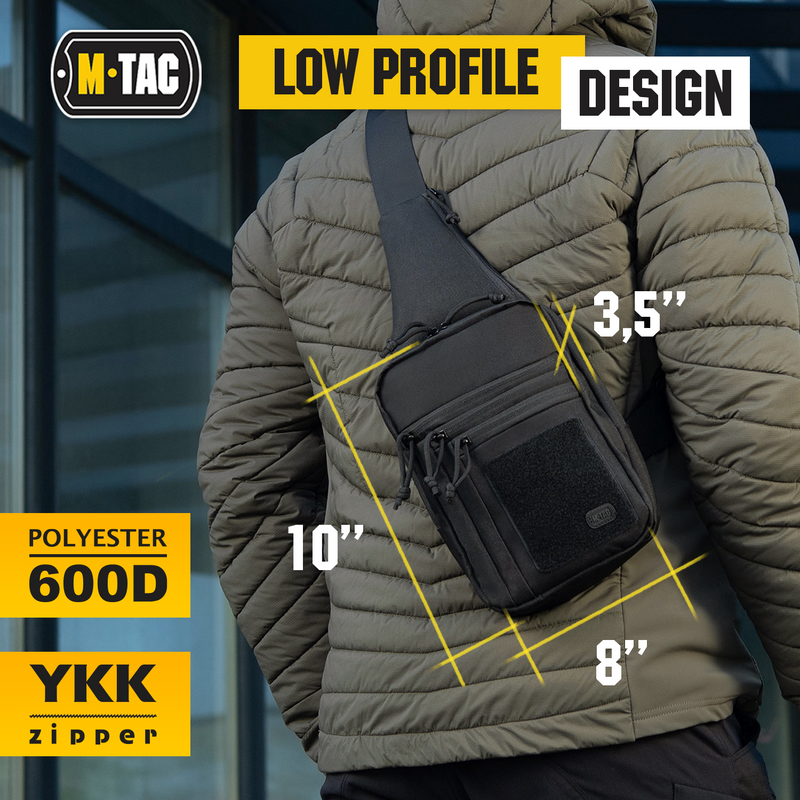 Load image into Gallery viewer, M-Tac Tactical Bag Shoulder Chest Pack with Sling &amp; Loop Panel
