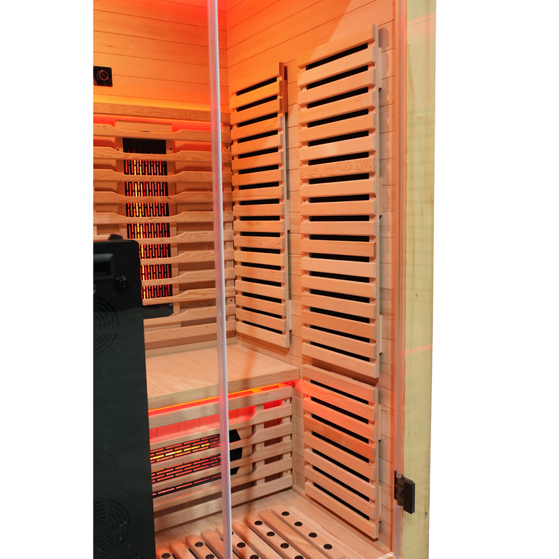 Load image into Gallery viewer, Blisspod I Venetian RED I All-In-One - Full Spectrum + Red Light Therapy I Indoor Premium Sauna I 2 Person
