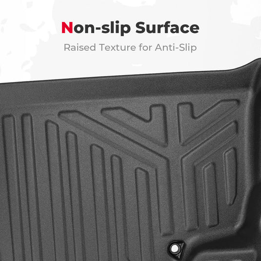 4PCS TPE Floor Mats Anti-Slip for Can-Am Defender Max HD7|8|9|10