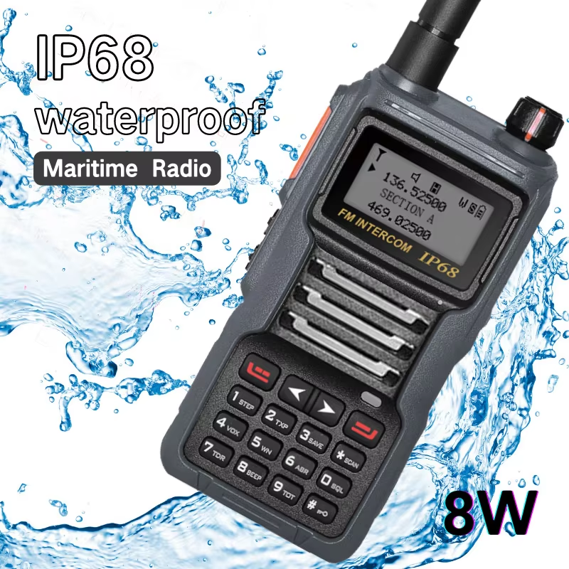 Load image into Gallery viewer, Ruyage UV8D IP67 Waterproof Rugged Long Range Two Way Radio Walkie Talkie
