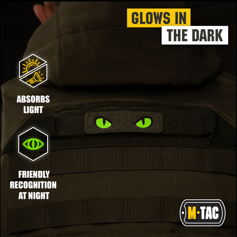 Load image into Gallery viewer, M-Tac patch Cat Eyes (Type 2) Laser Cut

