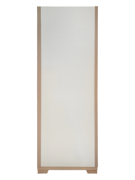Blisspod | Vienna | Far Infrared Sauna | Canadian Hemlock Very Low EMF | 72.8"H x 35.4"W x 25.6"D | 1 Person