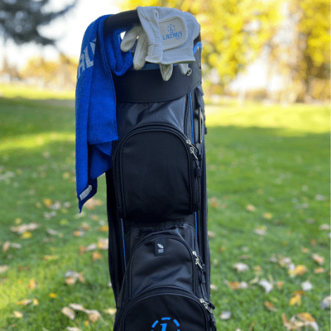 Load image into Gallery viewer, Lazrus Golf Premium Black Golf Bags
