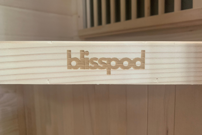 Load image into Gallery viewer, Blisspod | Vienna | Far Infrared Sauna | Canadian Hemlock Very Low EMF | 72.8"H x 35.4"W x 25.6"D | 1 Person
