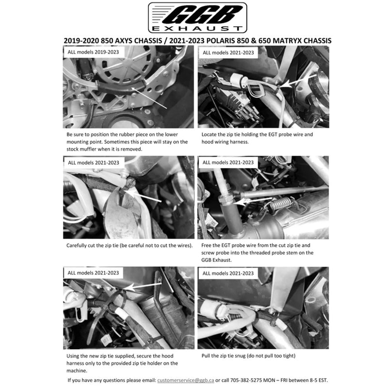 Load image into Gallery viewer, 2019-2025 Polaris 850 AXYS / MATRYX / PRO RMK / INDY VR1 Mountain Muffler
