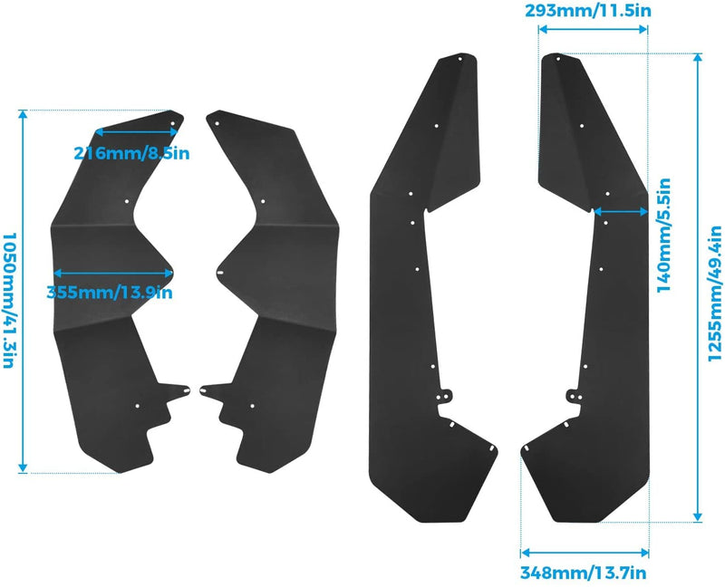 Load image into Gallery viewer, Fender Flares Kit for Polaris RZR PRO XP 2020-2024
