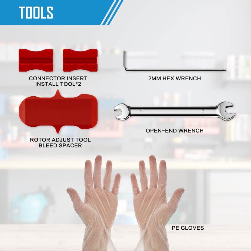 Load image into Gallery viewer, Bike Hydraulic Brake Bleeding Kit For Shimano, Tektro
